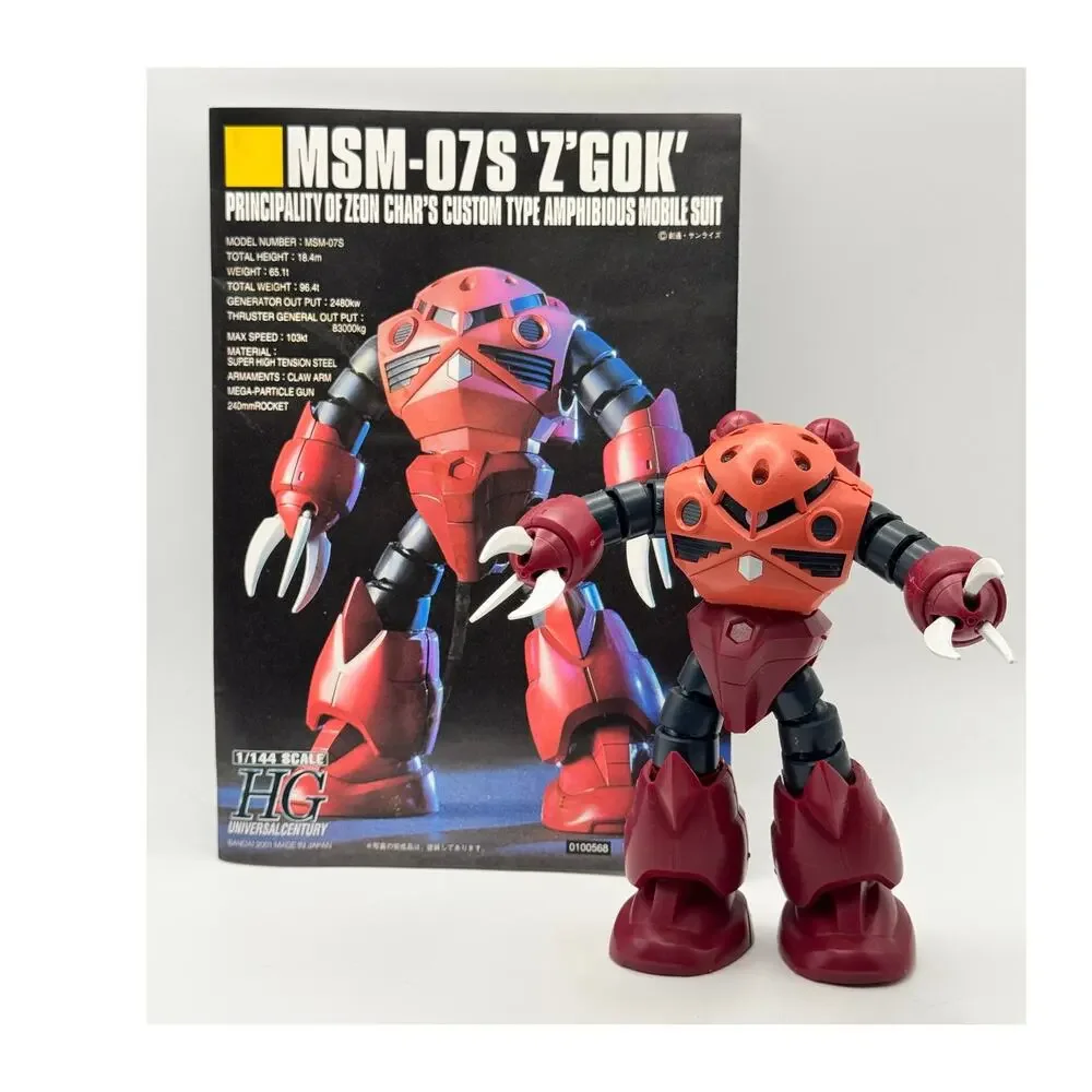 Bandai Gundam MSM-07S Char's Z'Gok RG‎ 1/144 Model Kit